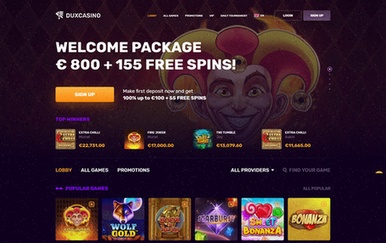 Duxcasino casino bonus