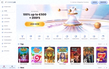 Casinolab inloggen